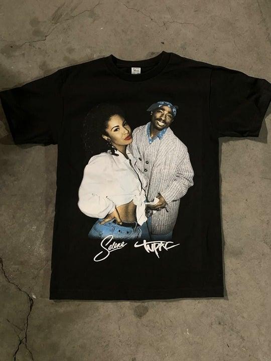 Selena &amp; Tupac T-shirt