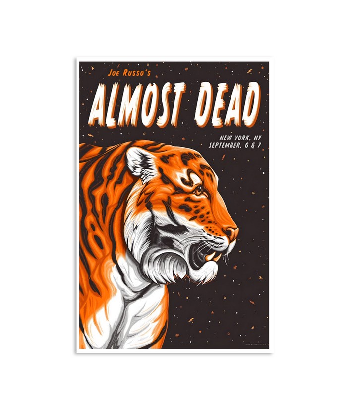 Joe Russo's Almost Dead New York, NY 09 07 24 Event Poster
