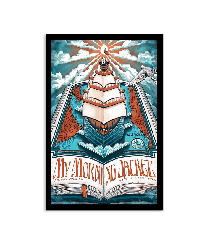 Limited My Morning Jacket 6302023 Westville Music Bowl New Haven Poster