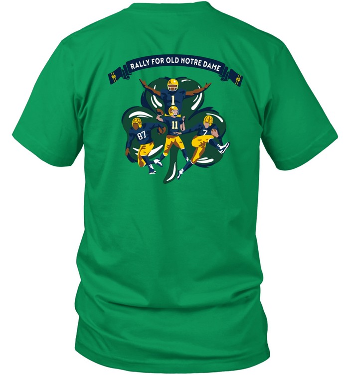 Colosseum Notre Dame Fighting Irish Green 2023 The Shirt T-Shirt_1