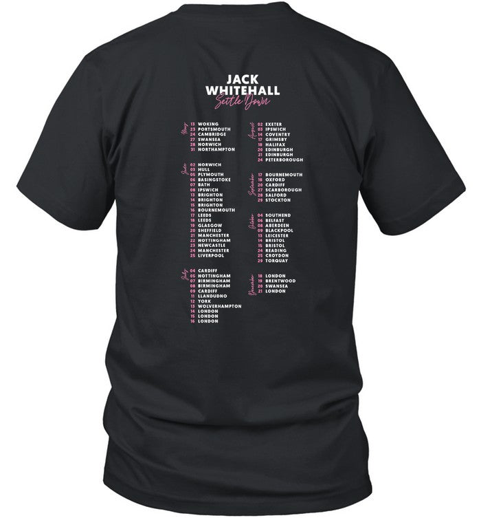 2024 Jack Whitehall Settle Down Tour T-Shirt