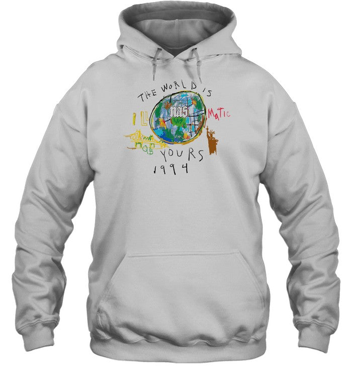 Nasirjones Store 30 Years Of Illmatic Cement Hoodie