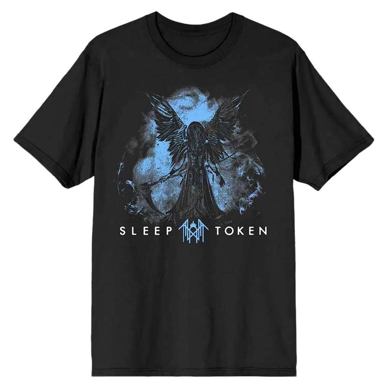 Sleep Token Take Me Back To Eden Smoke T Shirt Menswear Top Underwear Tshirt Streetwear Man Tropical Bestie Crewneck Round Neck Shortsleeve T-Shirt Hu
