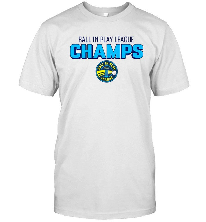 Hookline Sinkers Ball In Play League 2 Champs T-Shirt