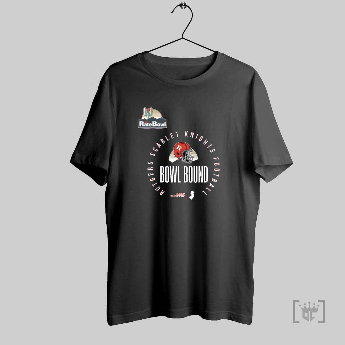 Rutgers Scarlet Knights Football 2024 Rate Bowl Bound T Shirts