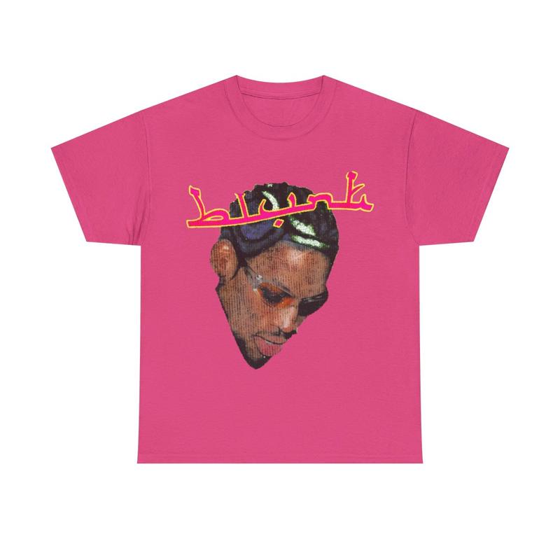 Vintage Basketball Y2K T-Shirt Hiphop Graphic Tee Emo Retro Streetwear Tshirt The Worm Casual Cotton Fashion Menswear Top