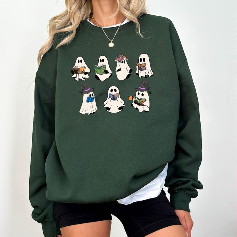 HP Chapters As Cute Ghosts Unisex Sweatshirt Hoodie Shirt Cotton Relaxed Fit