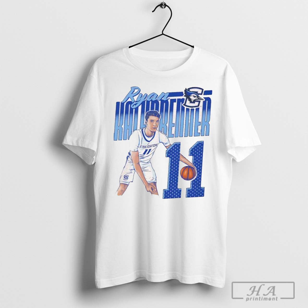 Ryan Kalkbrenner Creighton Basketball Cartoon Shirt
