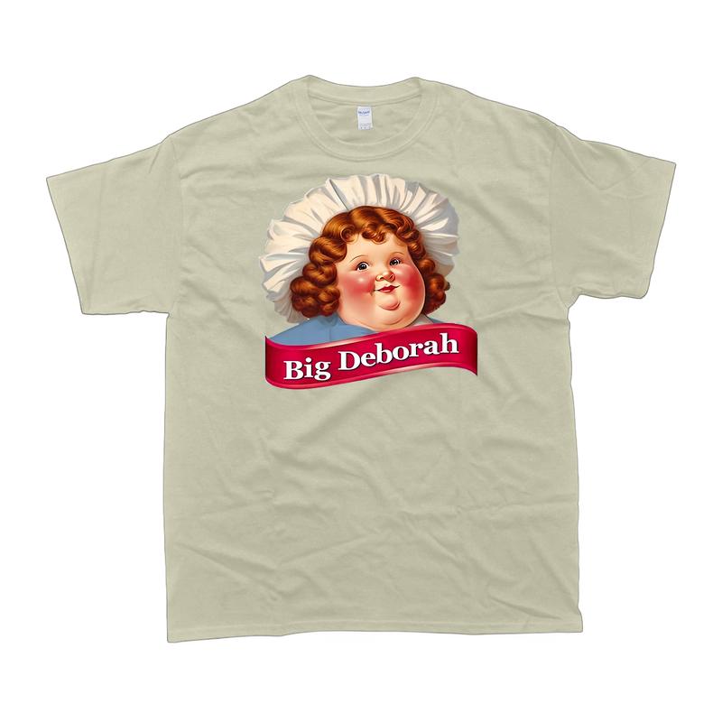Big Deborah Shirt, Full Color, Free Ship Comfort Top Womenswear Love Women Lady Streetwear