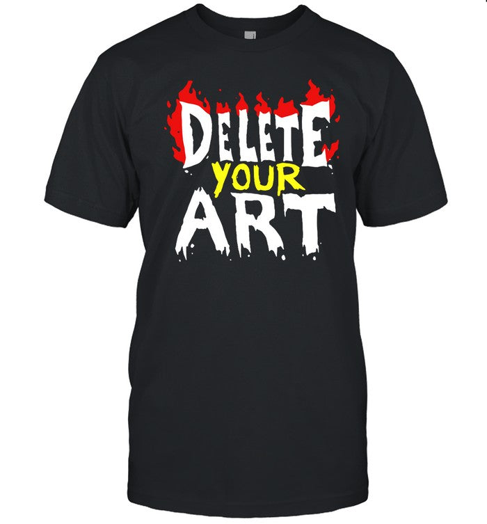 Delete Your Art Hoodie