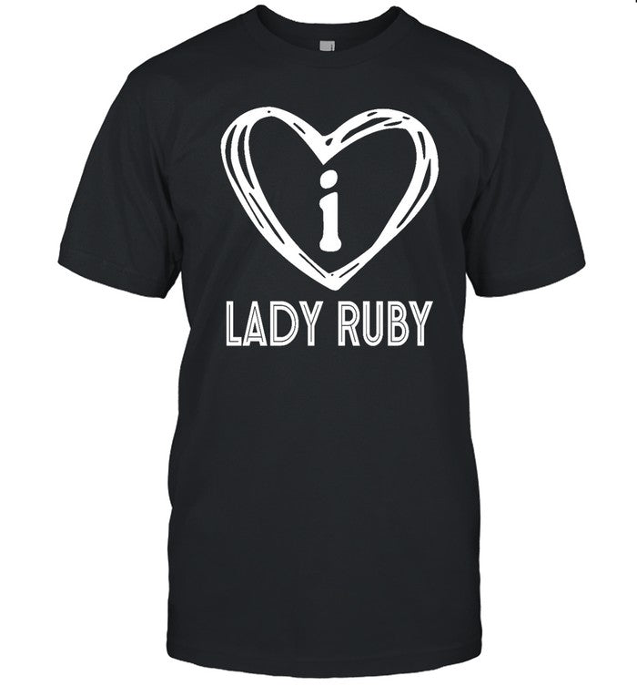 I Love Lady Ruby Hoodie