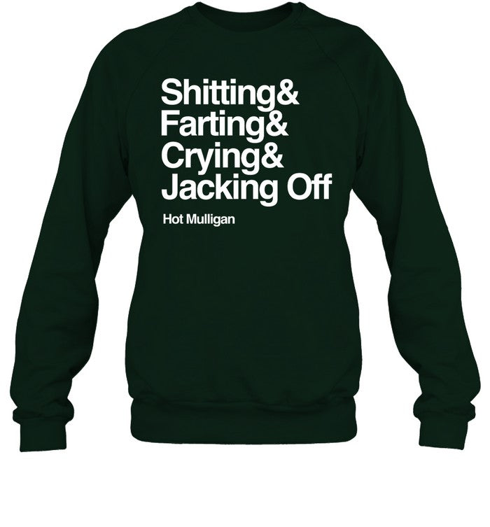 Shitting & Farting & Crying & Jacking Off Hoodie