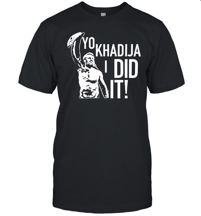 Sami Zaynâ€™S Wearing Rocky Balboaâ€™S Yo Khadija I Did It Shirt