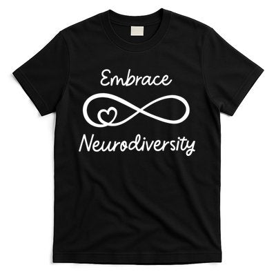 Embrace Neurodiversity Autism Awareness Teacher Mom T-Shirt