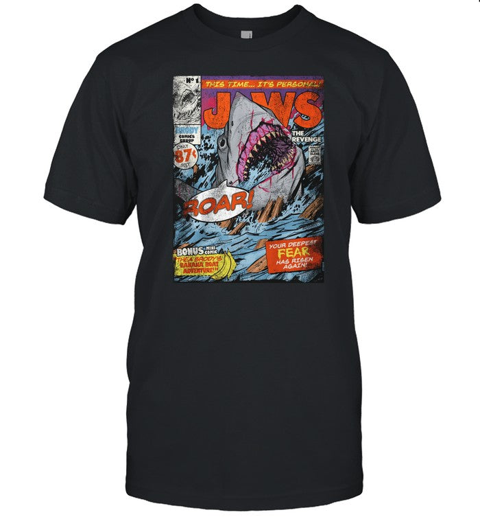 Frightrags Jaws The Revenge This Time It's Personal Roar Tee