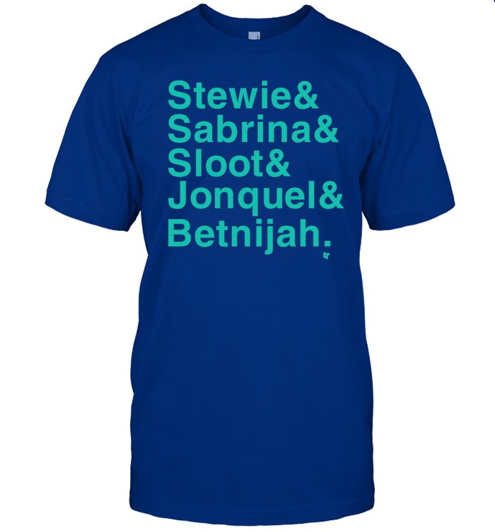 Jason Sudeikis Stewie Sabrina Sloot Jonquel Betnijah Tee Shirt