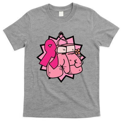 Fight Breast Cancer Boxing T-Shirt