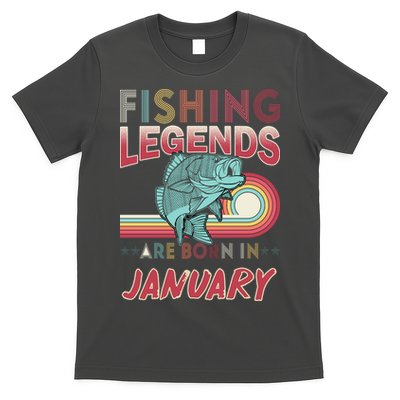 Fishing Legends Are Born In January T-Shirt