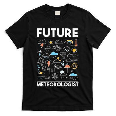 Future Meteorologist Weather Forecast Clouds T-Shirt