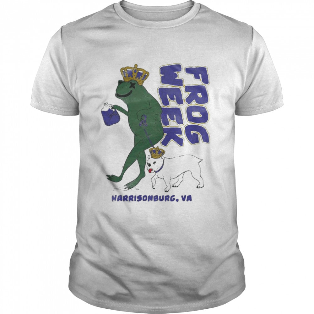 Frog Week Harrisonburg Va Shirts