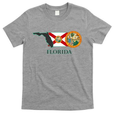 Florida Seal And Flag T-Shirt