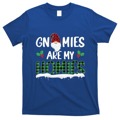 Gnomies Are My Homies Gnome Enthusiast Christmas Gnomies Gift T-Shirt