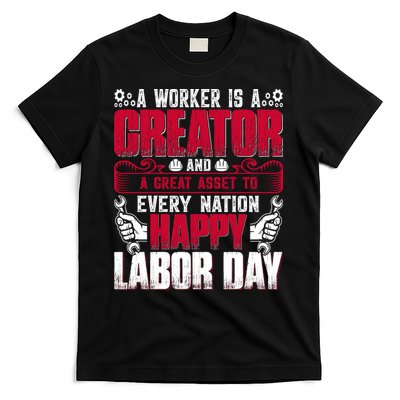 Great Asset To Every Nation Happy Labor Day Gift T-Shirt
