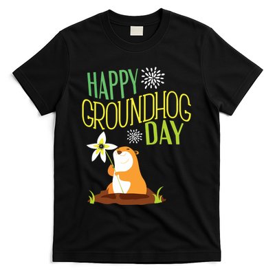 Groundhog Day 2024 Happy Ground Hog T-Shirt