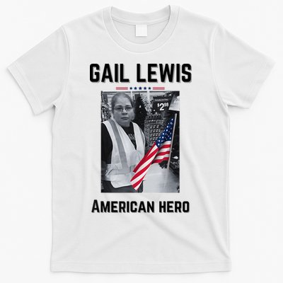 Gail Lewis Gail Lewis We Salute You The End American Hero T-Shirt
