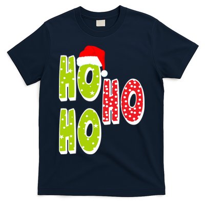 Ho Ho Ho Merry Christmas Festive T-Shirt