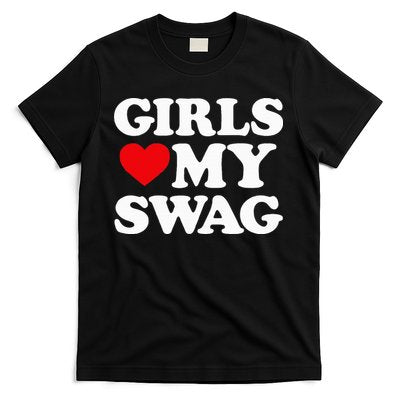 Heart My Swag Girl Love my Swag Valentine's Day Heart T-Shirt