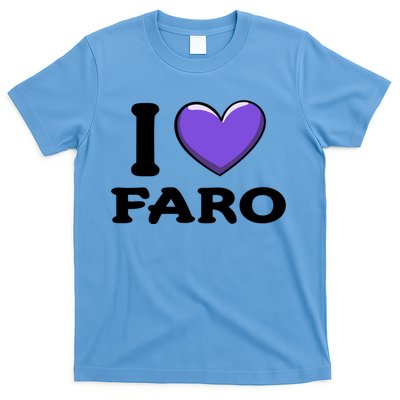 I Love Faro Portugal Proud Portugal Citizen Vacation Gift T-Shirt