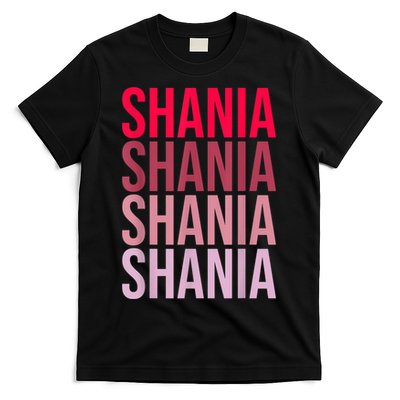 I Love Shania First Name Shania T-Shirt