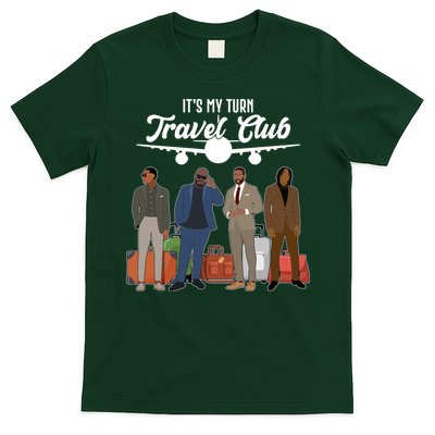 It's My Turn Travel Club Traveling Black African American Men T-Shirt
