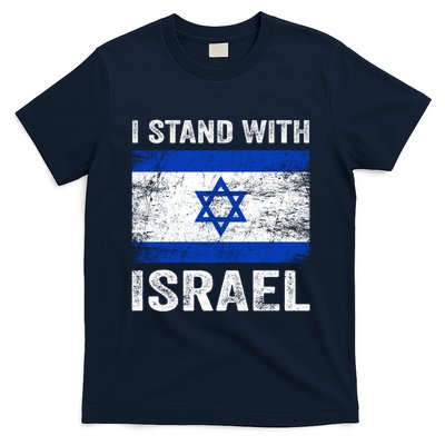 I Stand With Israel Jewish Gifts Heritage Israeli T-Shirt