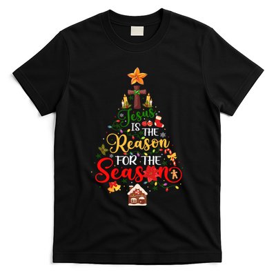 Jesus Is The Reason For The Season Christian Faith Christmas T-Shirt