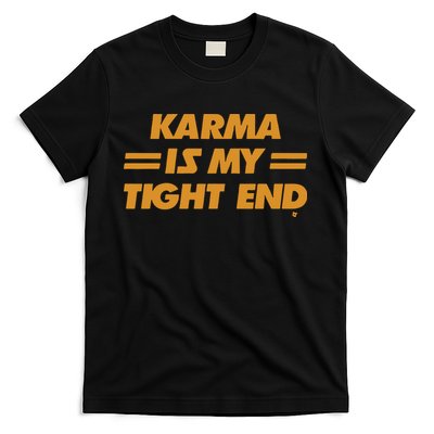 Karma Is My Tight End Kansas T-Shirt