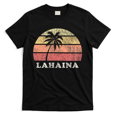 Lahaina Hawaii Vintage 70s Retro Throwback Design T-Shirt
