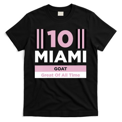 Miami 10 GOAT T-Shirt