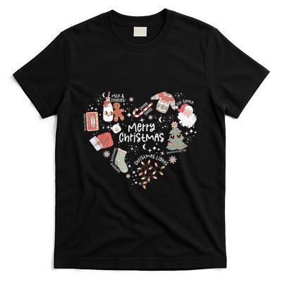 Merry Christmas Candy Cane Having Stocking Christmas Music T-Shirt