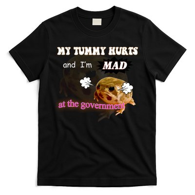 My Tummy Hurts And Im MAD At The Government T-Shirt