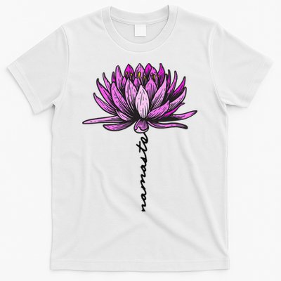 Namaste Lotus Flower Spiritual Yoga Meditation Gift T-Shirt