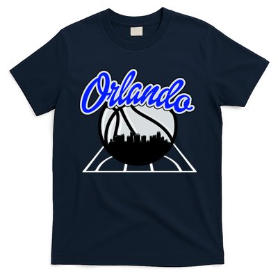 Orlando Basketball Skyline T-Shirt