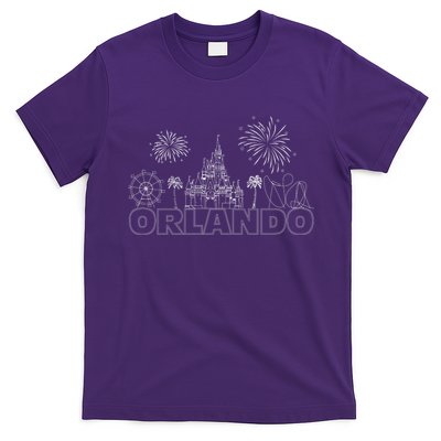 Orlando Florida Retroactive Skyline T-Shirt
