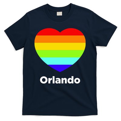 Orlando Love Rainbow Heart T-Shirt