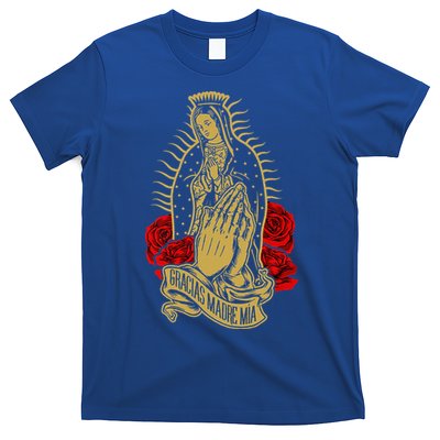 Our Lady Virgen De Guadalupe Virgin Mary Gracias Madre MÃ­a T-Shirt