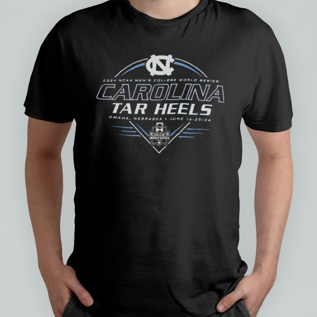 omaha, NE North Carolina Tar Heels 2024 Menâ€™s College World Series shirt