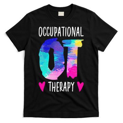 Occupational Therapist OTA Colorful Occupational Therapy T-Shirt