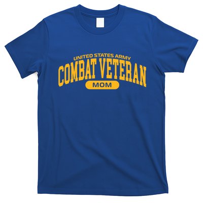 Proud Army Combat Veteran Mom Gift T-Shirt