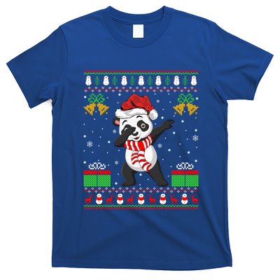 Panda Bear Lover Xmas Sweater Ugly Dabbing Panda Christmas Meaningful Gift T-Shirt